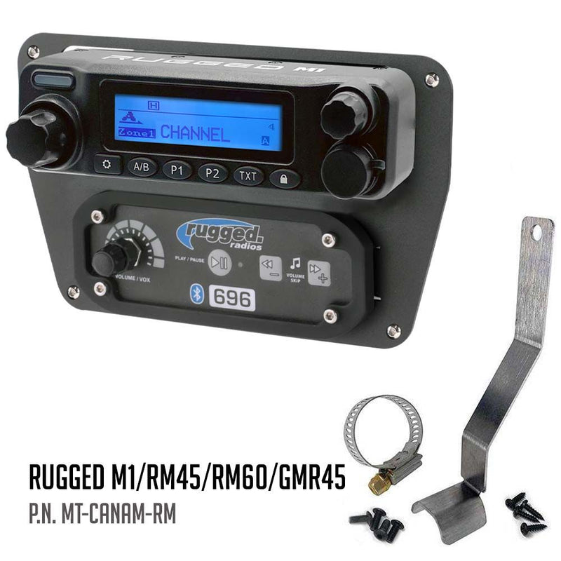 Load image into Gallery viewer, Rugged Radios Can-Am Commander Intercom and Radio Mount