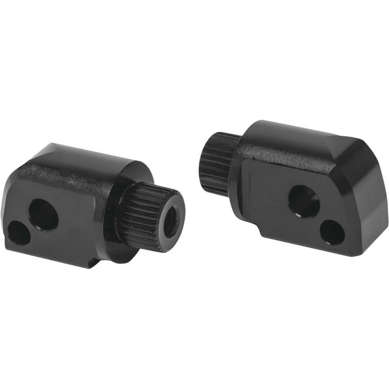 Load image into Gallery viewer, Arlen Ness Splined Black Peg Mount I-1390