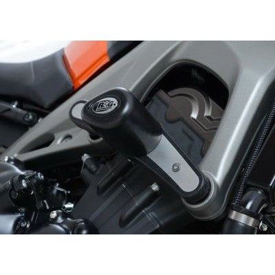 Load image into Gallery viewer, R&G Racing Black Aero Style Crash Protection Bobbins For 2014-2015 Yamaha FZ09