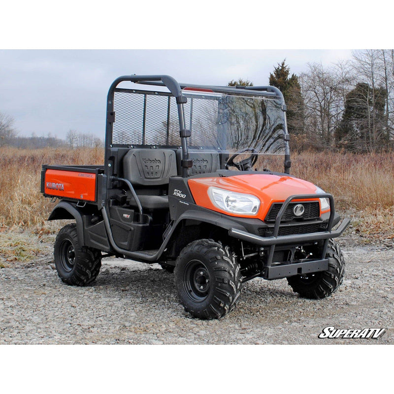Load image into Gallery viewer, SuperATV Kubota RTV Scratch-Resistant Full Windshield WS-KU-RTV-X-70