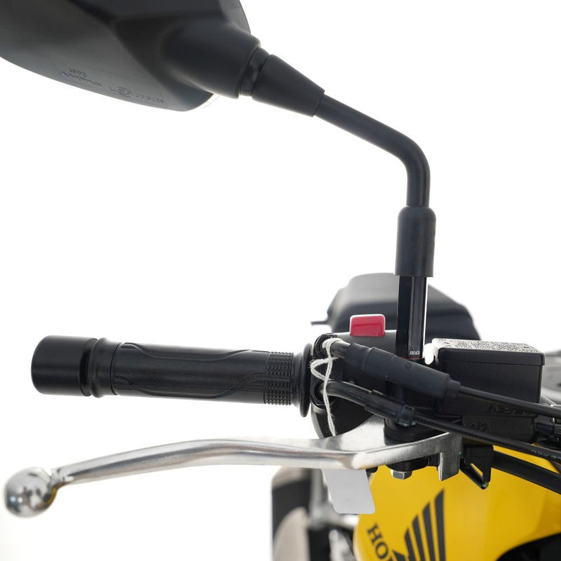 Load image into Gallery viewer, R&G Racing Black Mirror Risers For 2013-2018 Aprilia Caponord 1200