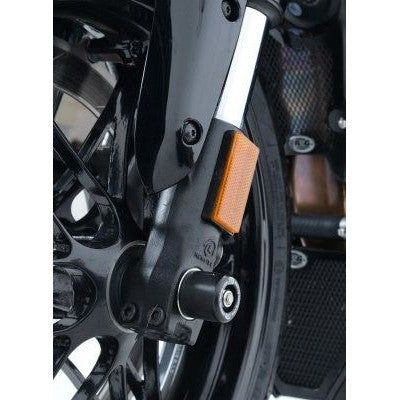 Load image into Gallery viewer, R&G Racing Black Fork Protectors For 2024-2025 EBR 1190SX FP0163BK