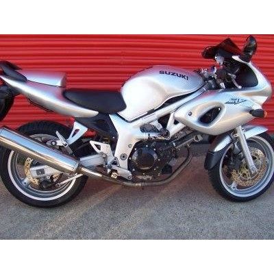 Load image into Gallery viewer, R&G Racing Black Classic Style Crash Protectors For 1999-2002 Suzuki SV650 Bikini