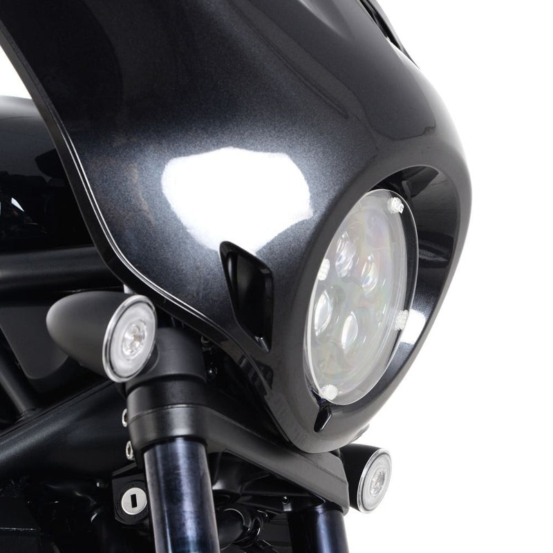 Load image into Gallery viewer, R&G Racing Clear Acrylic Headlight Shield For 2021-2022 Honda Rebel 1100 CMX1100