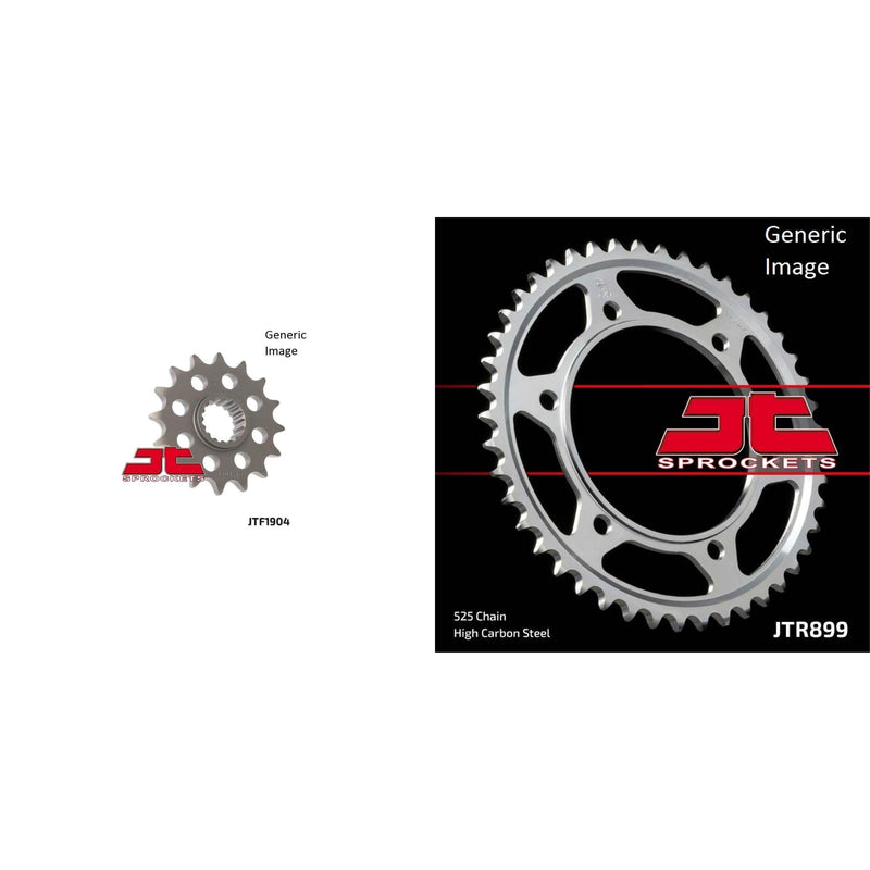 Load image into Gallery viewer, Front and Rear Steel Sprocket Kit for OffRoad KTM 950 LC8 ADV/ADV S 2003-2006