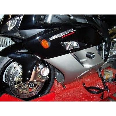 Load image into Gallery viewer, R&G Racing Black Fork Protectors For 2015-2018 BMW R1200R ABS
