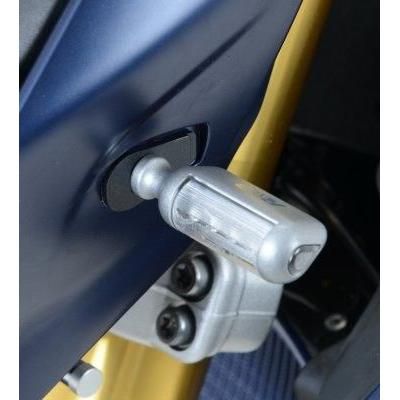 Load image into Gallery viewer, R&G Racing Black Front Indicator Adapter Kit FAP0006BK