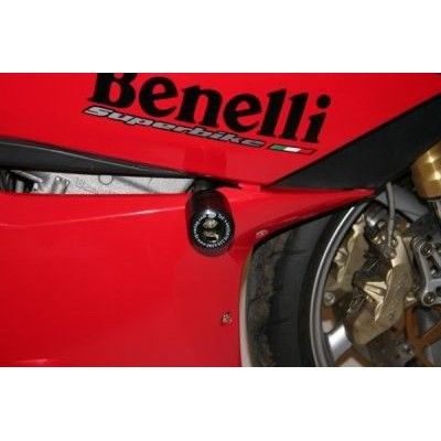 Load image into Gallery viewer, R&G Racing Black Classic Style Crash Protectors For 2003-2010 Benelli Tornado Tre 900Novecento