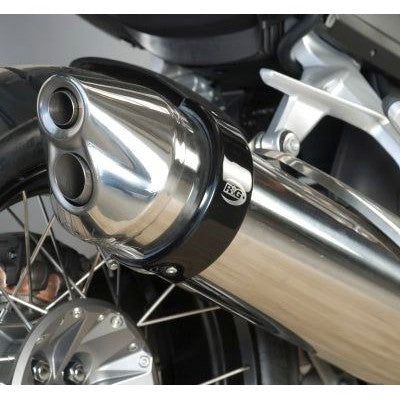Load image into Gallery viewer, R&G Racing Black 5.5- 6.5" Round Exhaust Protector For 2004-2005 Benelli Tornado Tre 900RS
