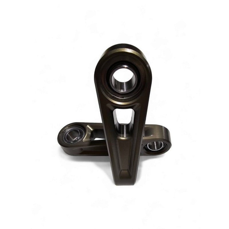 Load image into Gallery viewer, Elektric Offroad Volt Series Ultra Heavy Duty Gun Metal Gray Front Billet Sway Bar Links For Can-Am Maverick X3 2017-2024