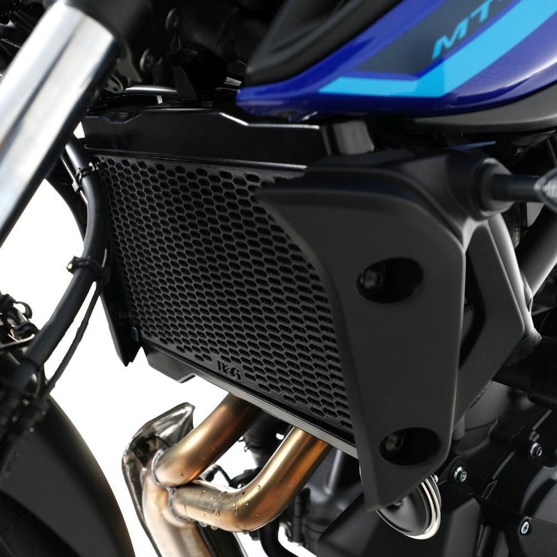 Load image into Gallery viewer, R&G Racing Matt Black PRO Radiator Guard For 2014-2024 Yamaha MT-07