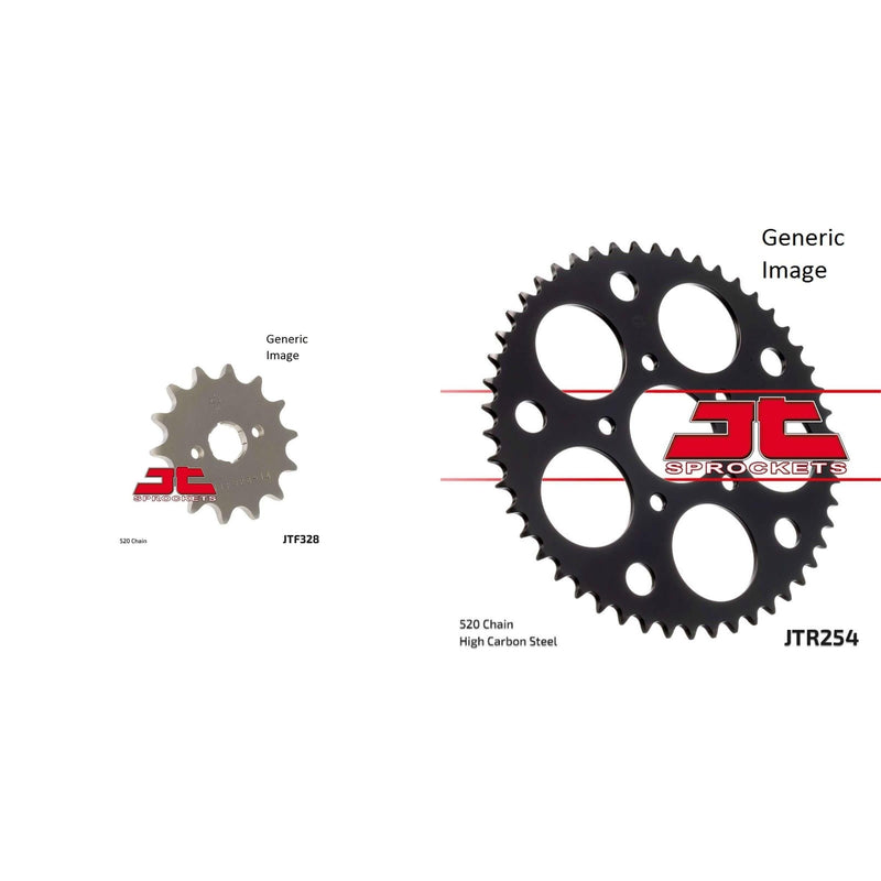 Load image into Gallery viewer, Front and Rear Steel Sprocket Kit for OffRoad HONDA XR200R 1981-1983