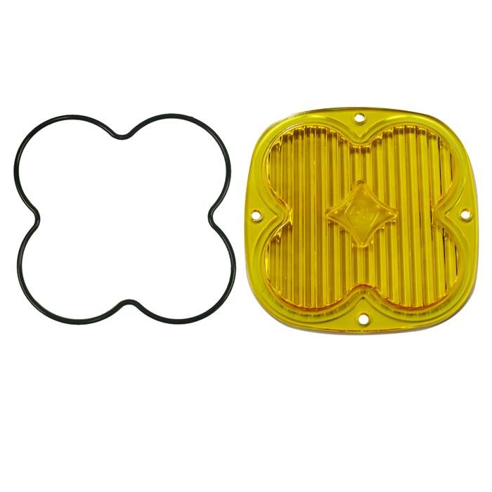 Load image into Gallery viewer, Baja Designs Light Pod Lens Kit XL Series Wide Cornering Pattern Baja Amber Universal 660107
