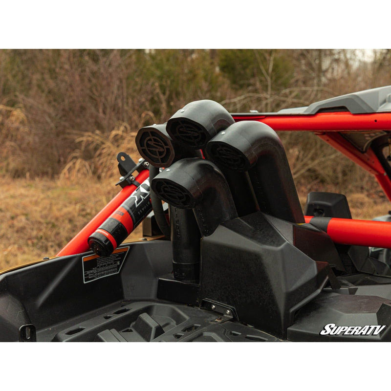 Load image into Gallery viewer, SuperATV Can-Am Maverick X3 Depth Finderâ„¢ Snorkel Kit SKL-CA-X3-02