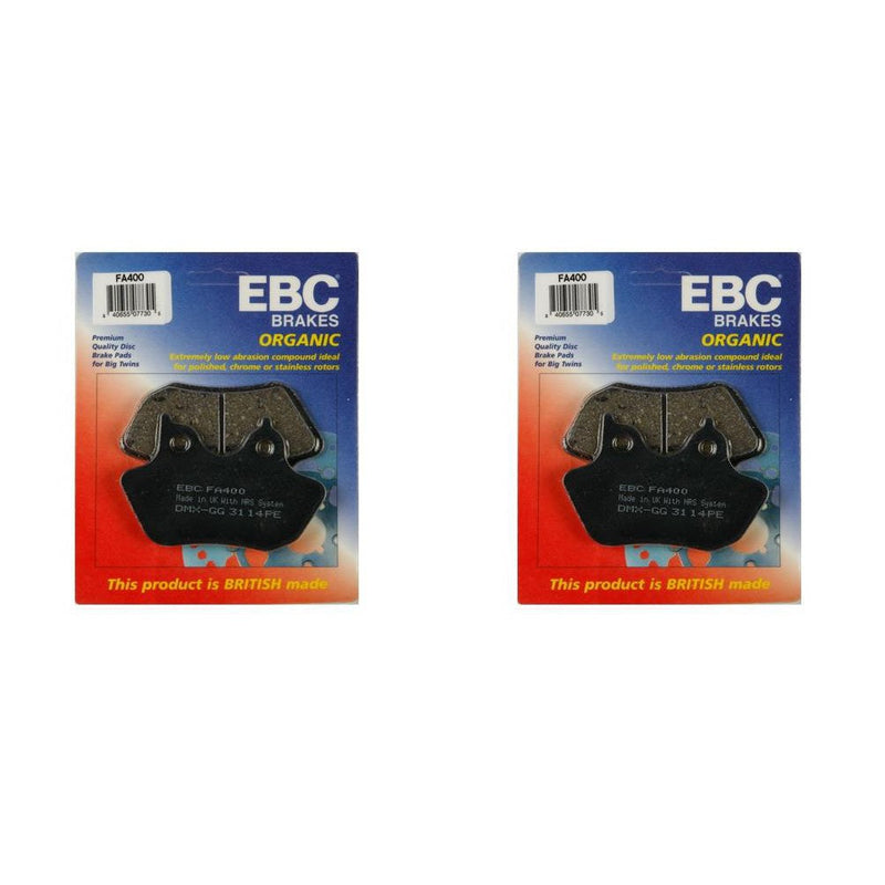 Load image into Gallery viewer, Brake Pad Kit FA400 Harley-Davidson FLHR/FLHRC Road King,FLHRS Custom 2000-2003
