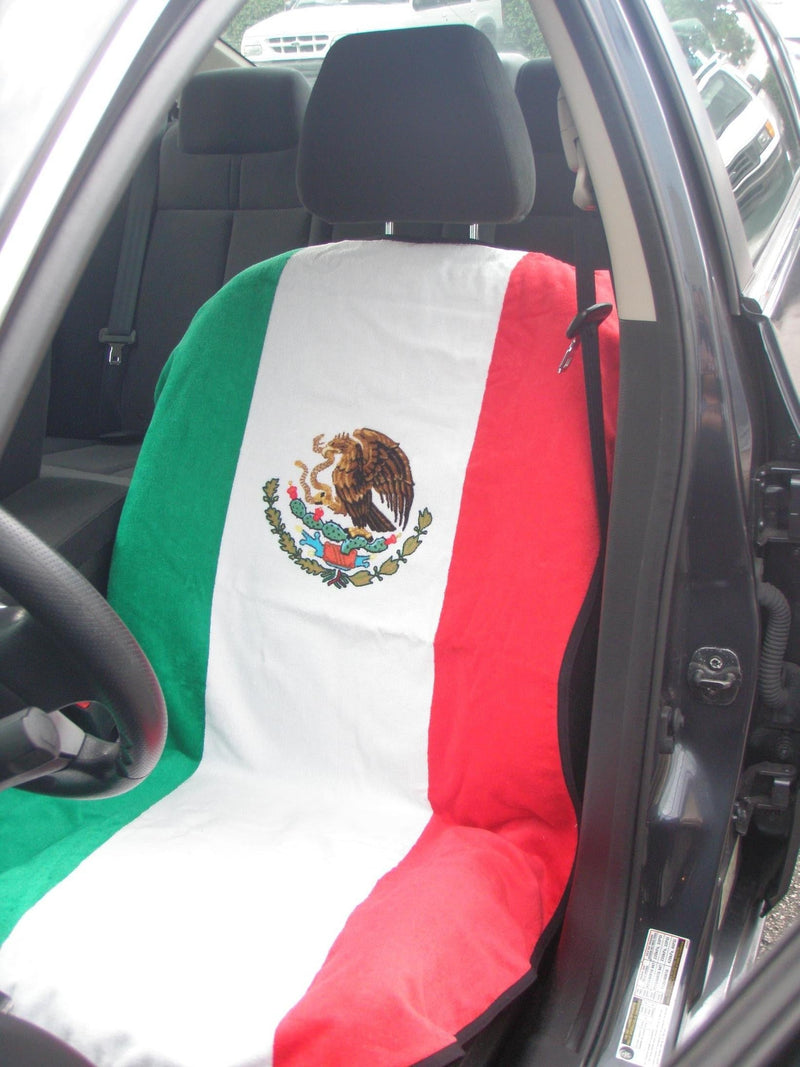 Load image into Gallery viewer, Mexican Flag SEAT ARMOUR™ CAR SEAT TOWEL