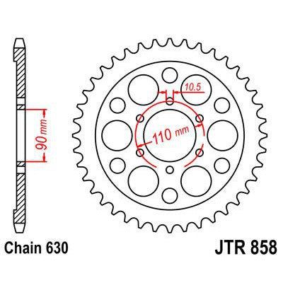 Load image into Gallery viewer, Front & Rear Sprocket Kit for YAMAHA XV920 R H/J-USA 81-82 JT Sprockets