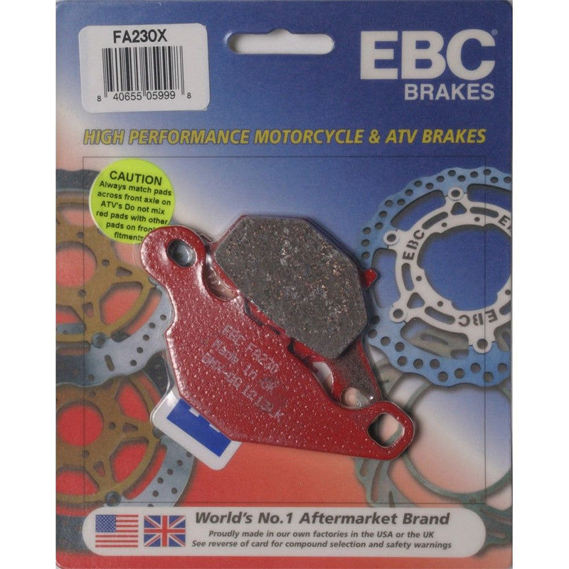 Load image into Gallery viewer, EBC 1 Pair Performance X-Series Carbon Brake Pads MPN FA230X