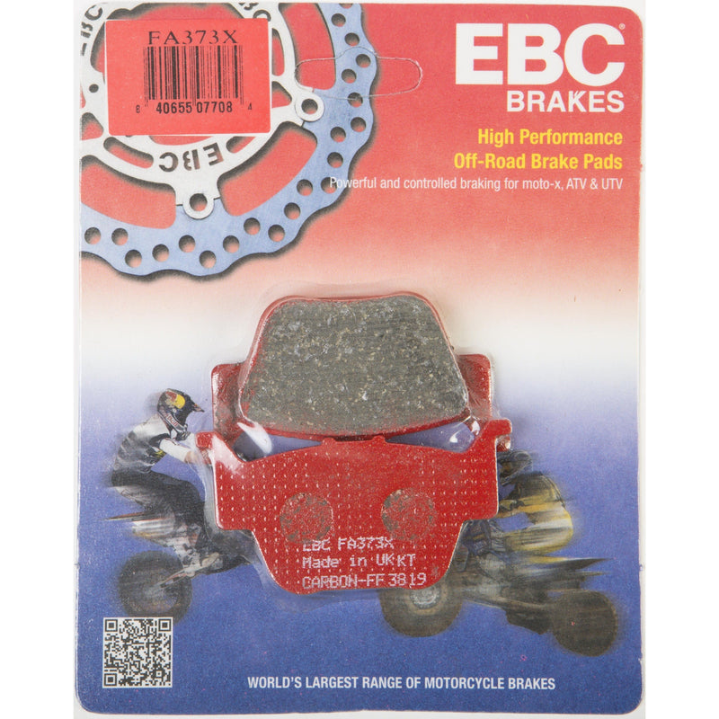 Load image into Gallery viewer, EBC 1 Pair Performance X-Series Carbon Brake Pads MPN FA373X