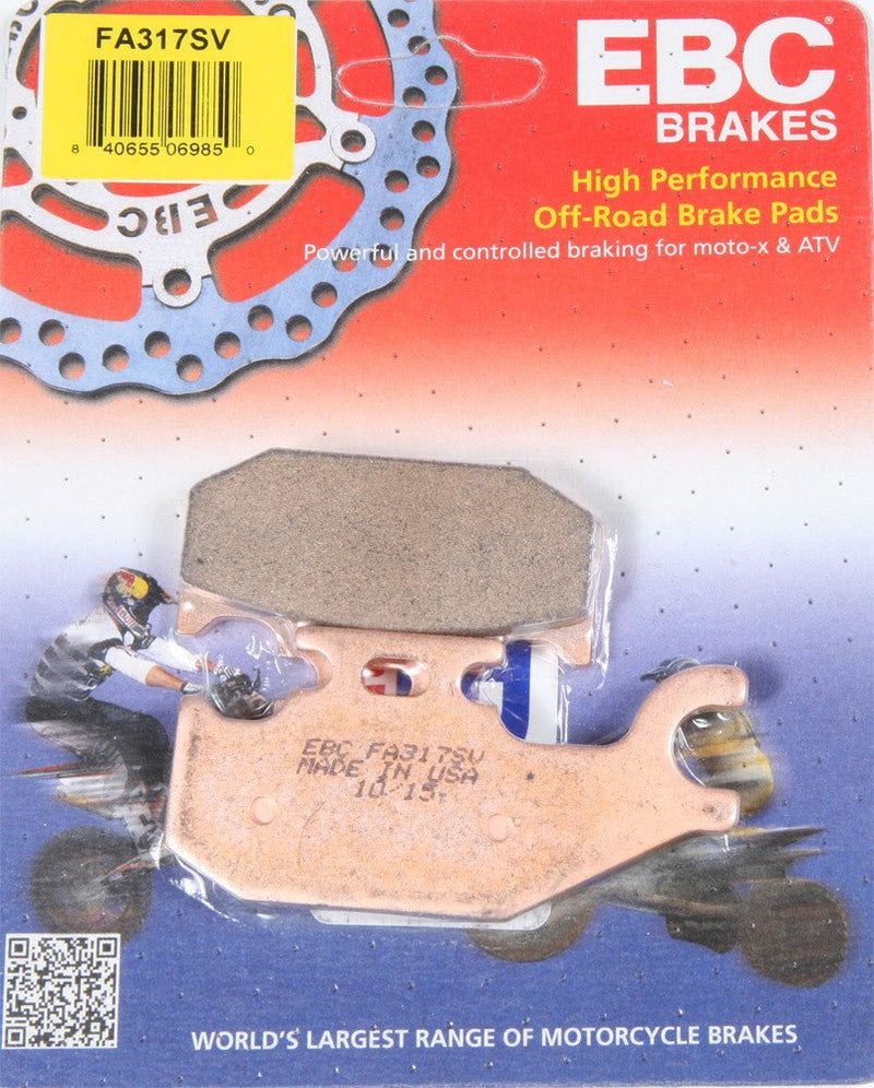 Load image into Gallery viewer, EBC 1 Pair SV Series Severe Duty Brake Pads MPN FA317SV