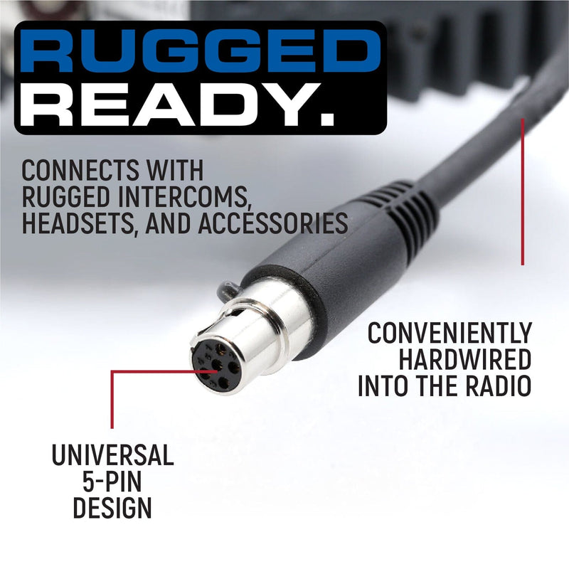 Load image into Gallery viewer, Rugged Radios Jeep Wrangler JL, JLU, and Gladiator JT Two-Way GMRS Mobile Radio Kit