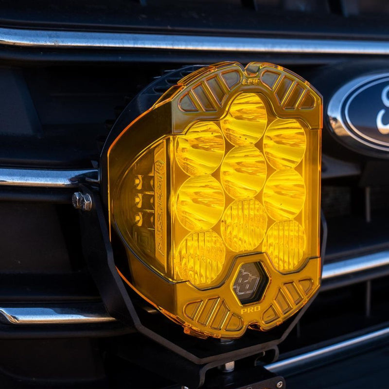 Load image into Gallery viewer, Baja Designs Rock Guard LP9 Series Baja Amber Hard Coated Polycarbonate 328002