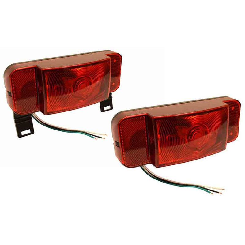 Load image into Gallery viewer, Optronics One™ LED Low Profile Combination RV Tail Lights - Pair - Black Base