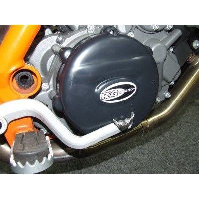 Load image into Gallery viewer, R&G Racing Black Engine Case Covers Crank For 2005-2008 KTM 950 Supermoto R