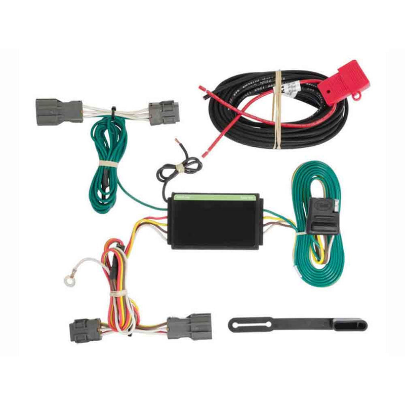 Load image into Gallery viewer, Curt T-Connector Custom Wiring, 4-Way Flat Output, Select Kia Borrego, Hyundai Santa Fe, Sport (Replaced RE-67184)