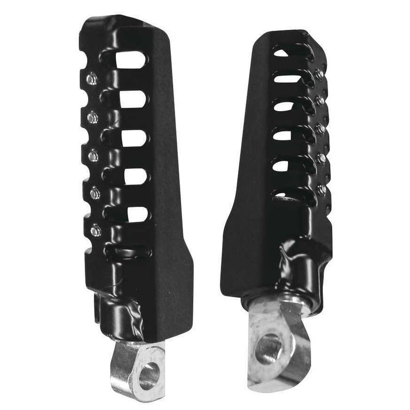 Load image into Gallery viewer, Burly Brand Razorback Footpegs Clevis Mount Black - B13-1002B