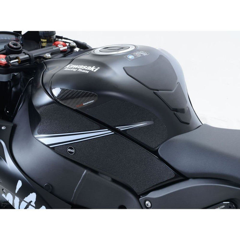 Load image into Gallery viewer, R&G Racing Black Tank Traction Grip For 2016-2019 Kawasaki Ninja ZX10R ZX1000