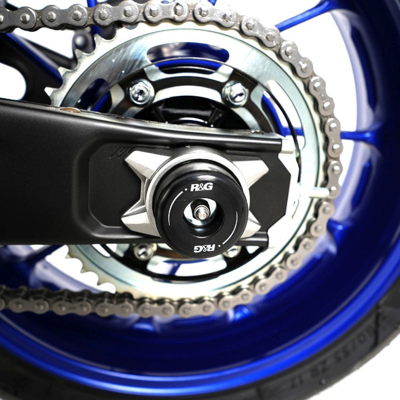 Load image into Gallery viewer, R&G Racing Black Swingarm Protectors SP0059BK