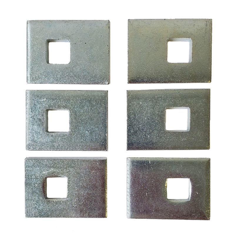 Load image into Gallery viewer, 6 Block Plate Kit With (2) 1/2" Fishwires