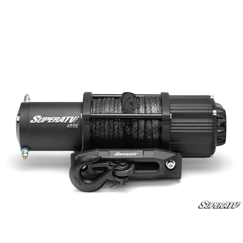 Load image into Gallery viewer, SuperATV 4500 Lb. UTV/ATV Winch (With Wireless Remote & Synthetic Rope) WN-4500