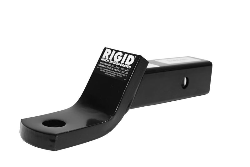 Load image into Gallery viewer, Rigid Hitch (UB-208-B) Ball Mount for 2" Receivers - 2" Drop - 3/4" Rise - 8" Length - Made in USA