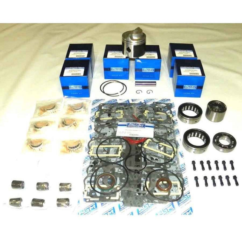 Load image into Gallery viewer, WSM Powerhead Rebuild Kit For Johnson / Evinrude V6 Cross Flow 77-91 .020 Over