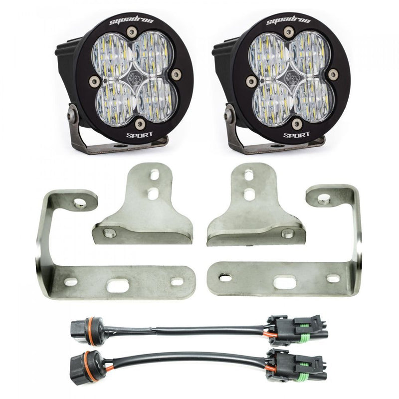 Load image into Gallery viewer, Baja Designs Fog Pocket Light Kit Squadron Sport Series Wide Cornering Pattern Clear Lens 447066