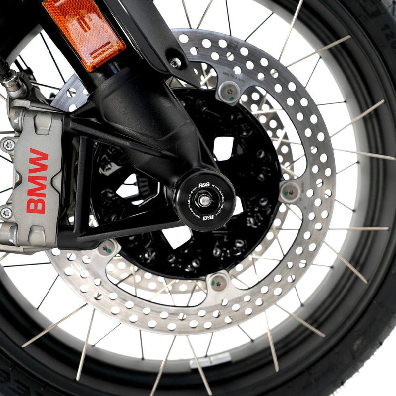 Load image into Gallery viewer, R&G Racing Black Fork Protectors For 2024-2024 BMW R 1300 GS Adventure