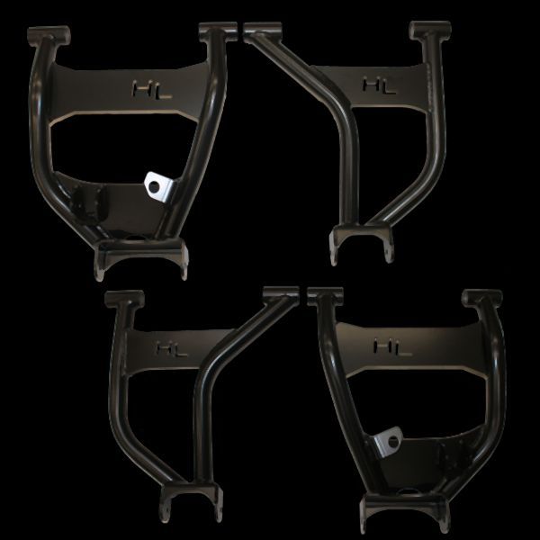 Load image into Gallery viewer, High Lifter Rear Upper And Lower Satin Black Control Arms For Polaris Models MCRA-RNG1-B1