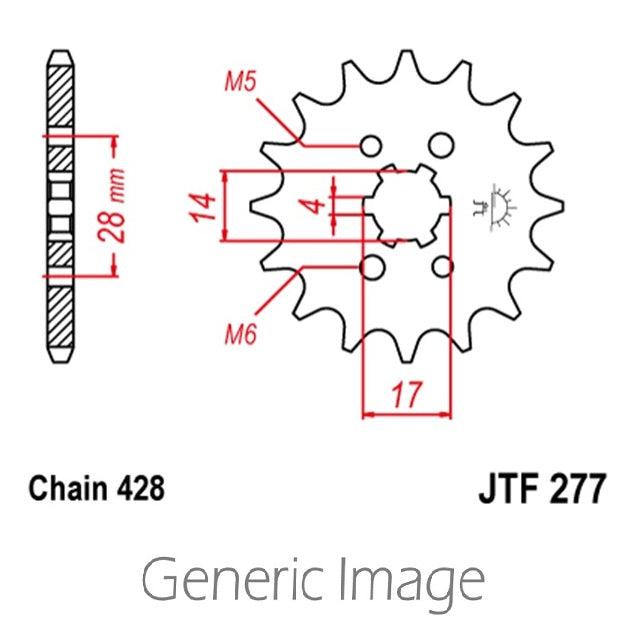 Load image into Gallery viewer, Front & Rear Steel Sprocket Kit for ATV/UTV HONDA TRX90EX FourTrax 1993-2001