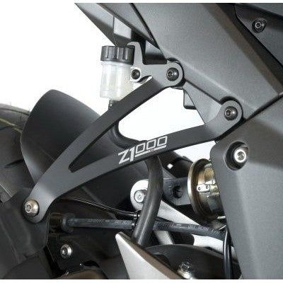Load image into Gallery viewer, R&G Racing Black Exhaust Hangers For 2010-2013 Kawasaki Z1000