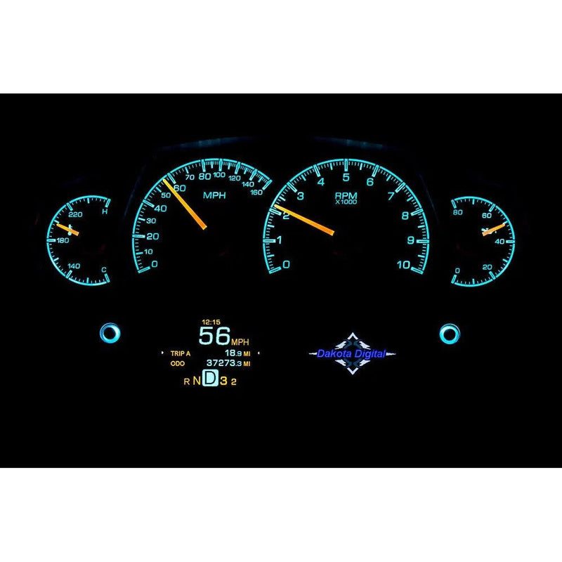 Load image into Gallery viewer, Dakota Digital Competition HDX Analog Universal Gauge kit HDX-2100