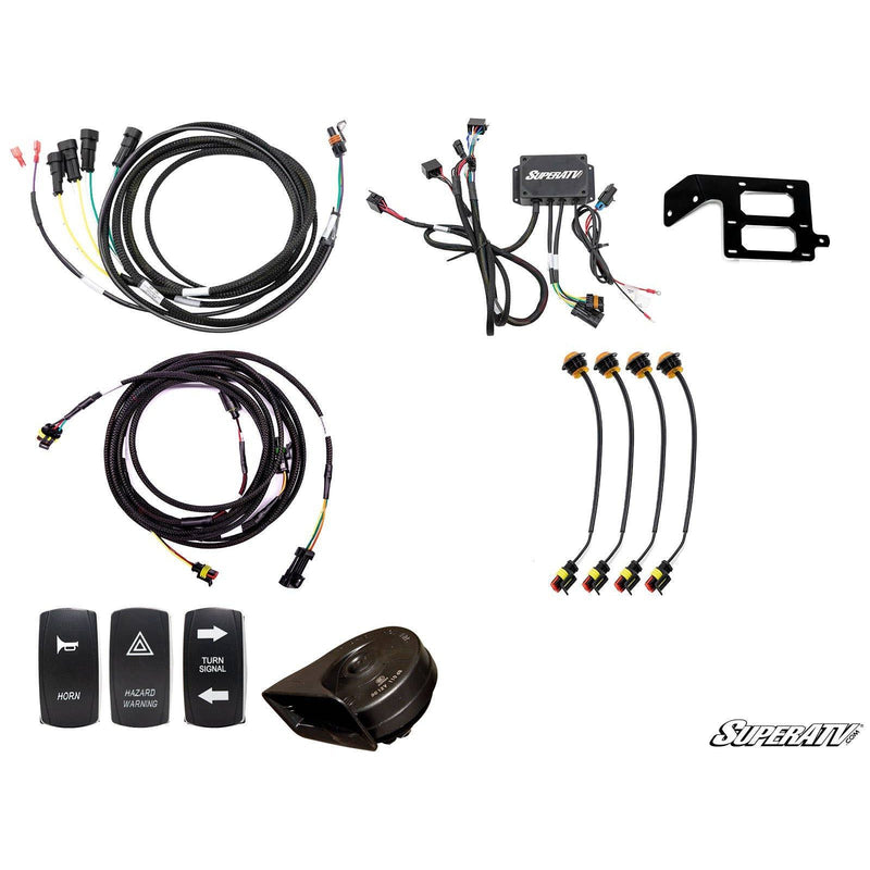 Load image into Gallery viewer, SuperATV Can-Am Maverick Trail Plug & Play Turn Signal Kit TSK-CA-T-004