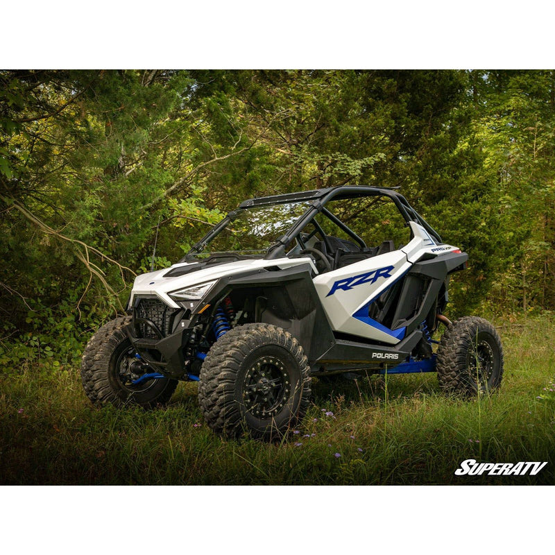 Load image into Gallery viewer, SuperATV Polaris RZR PRO XP Scratch Resistant Full Windshield WS-P-PROXP-70