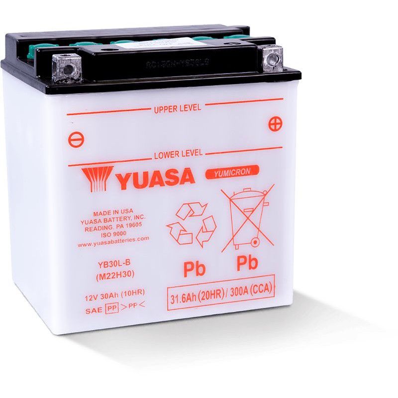 Load image into Gallery viewer, Yuasa Conventional YB30LB 12 Volt Battery YUAM22H30