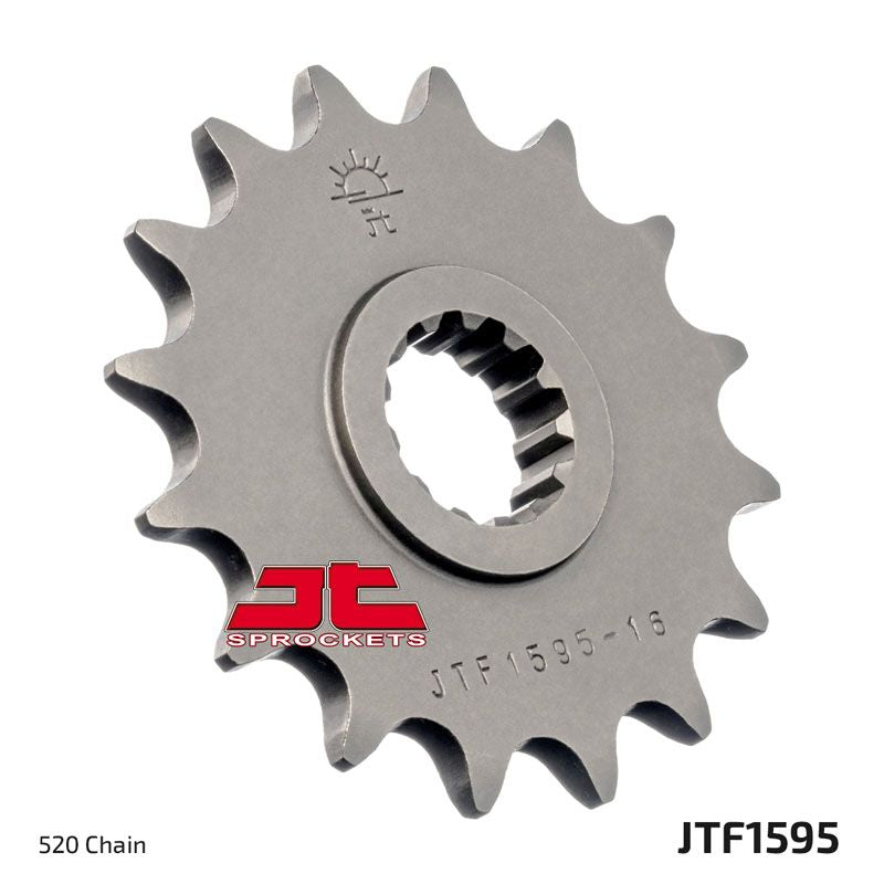 Load image into Gallery viewer, JT Sprockets Front Steel Countershaft Sprocket 16 Tooth 16T 520 Chain