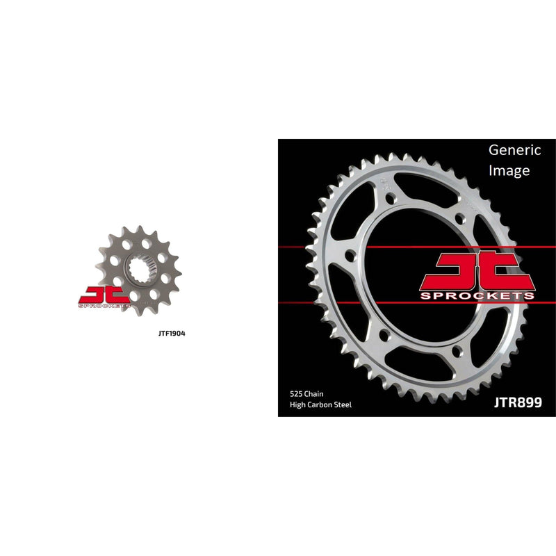 Load image into Gallery viewer, Front and Rear Steel Sprocket Kit for OffRoad KTM 950 Super Enduro R 2006-2010
