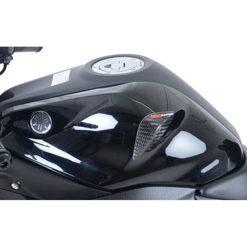 Load image into Gallery viewer, R&G Racing Carbon Fibre Tank Sliders For 2015-2018 Yamaha YZF R3
