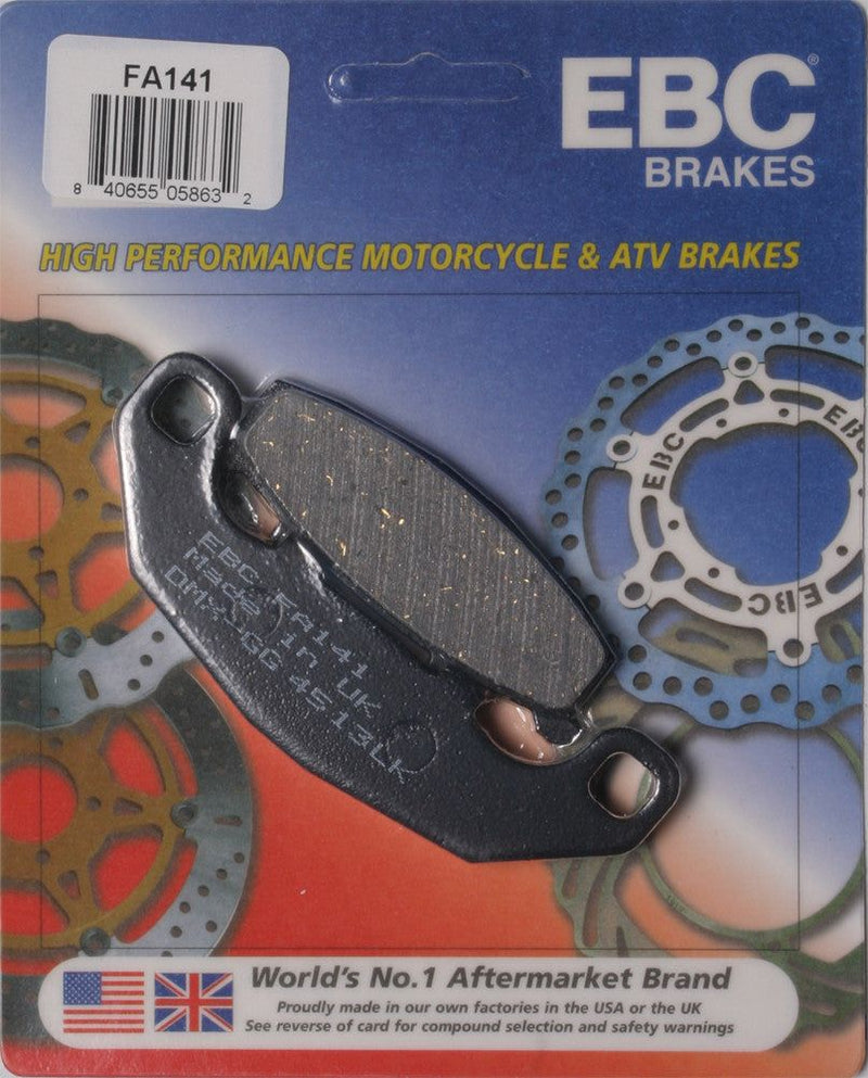 Load image into Gallery viewer, EBC 1 Pair FA Series Organic Replacement Brake Pads MPN FA141