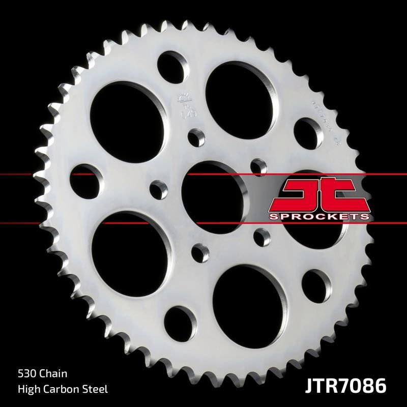 Load image into Gallery viewer, JT Sprockets Rear Steel Sprocket 48 Tooth 48T 530 Chain JTR7086.48Z